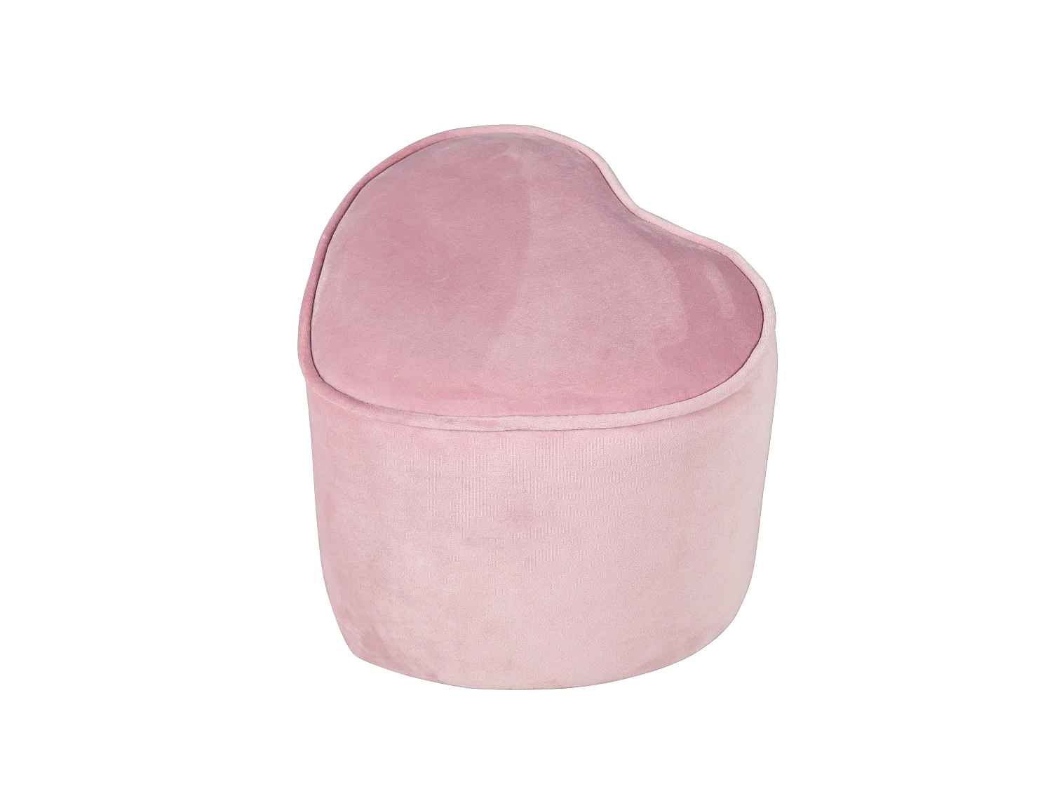 Pouf pour enfants en forme de cœur Roba Lil Sofa Mauve 24cm