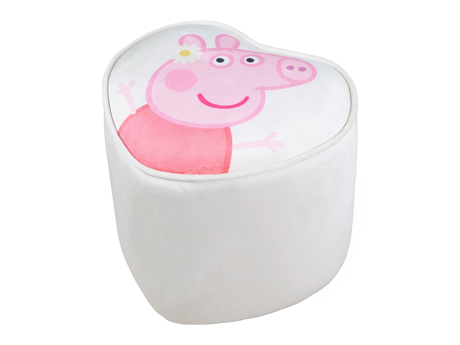 Kinderkrukje in de vorm van een hart Peppa Pig - Comfortabel en veilig voor speeltijd