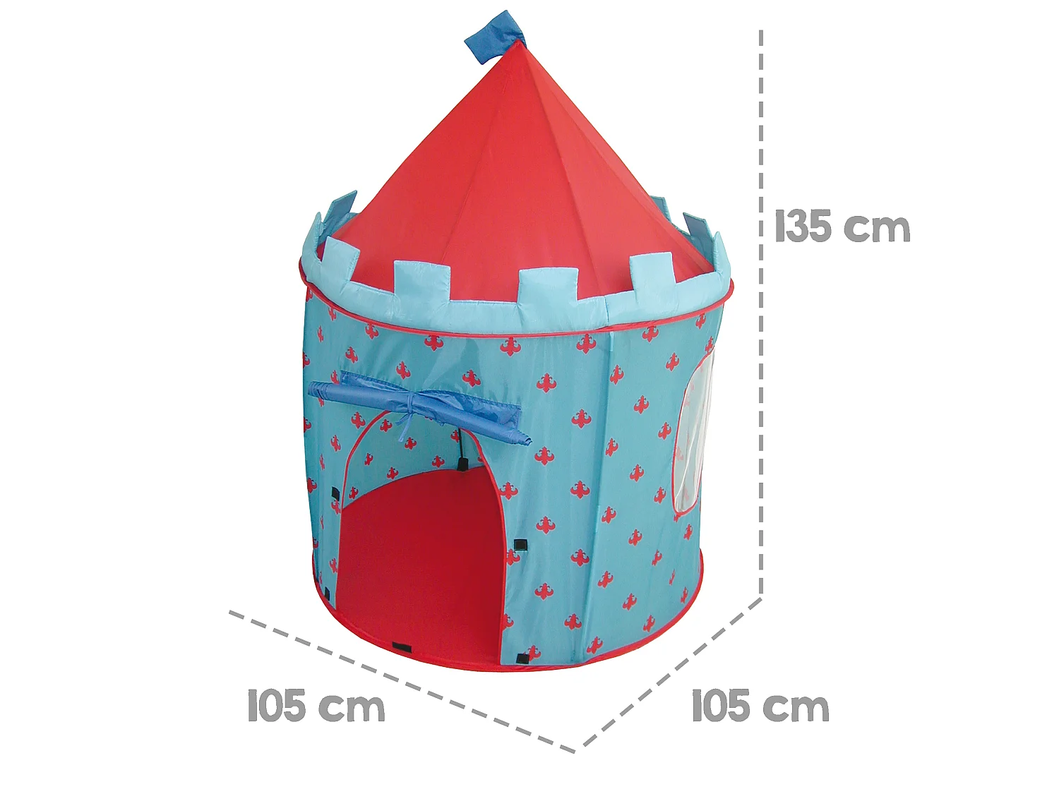 Spiel- + Kinderzelt inkl. Tasche