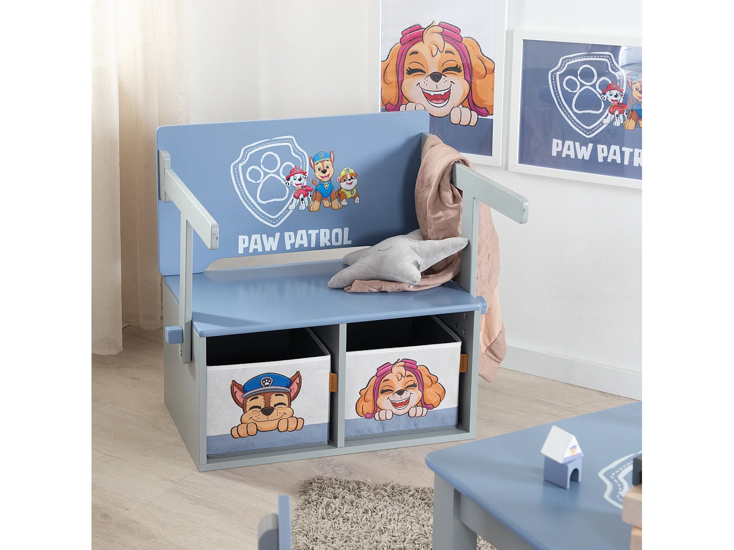 Klappbare Sitzbank Paw Patrol