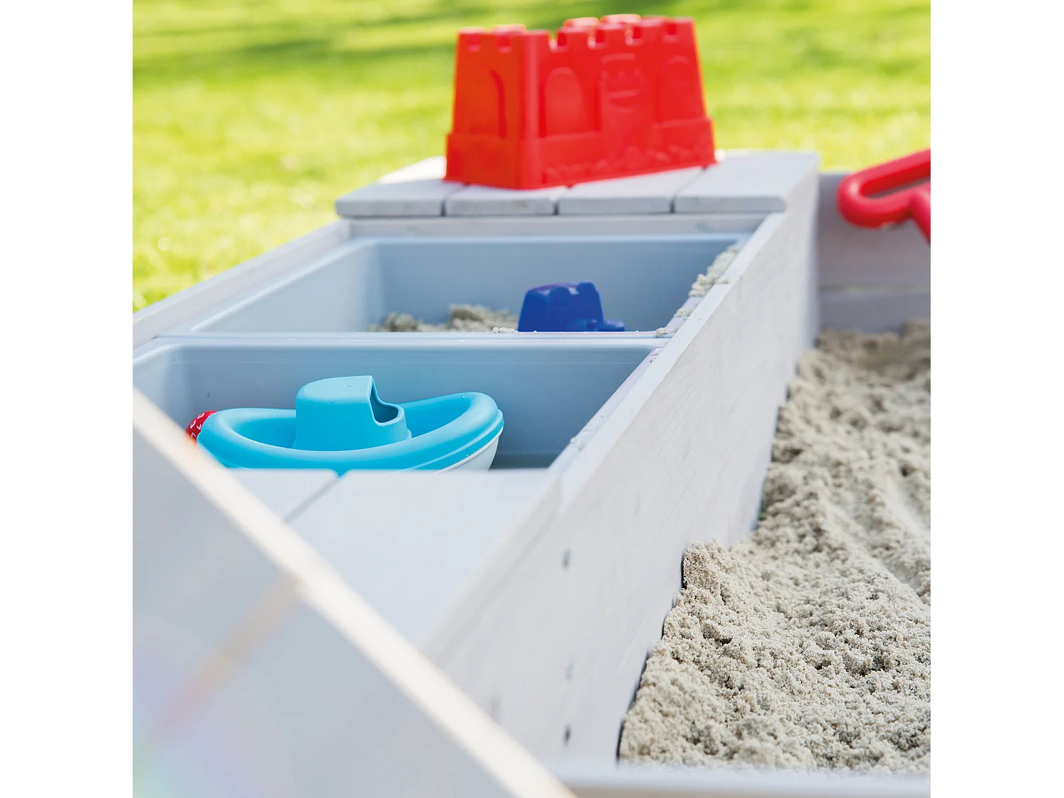 Sandkasten Outdoor + mit Spielwannen