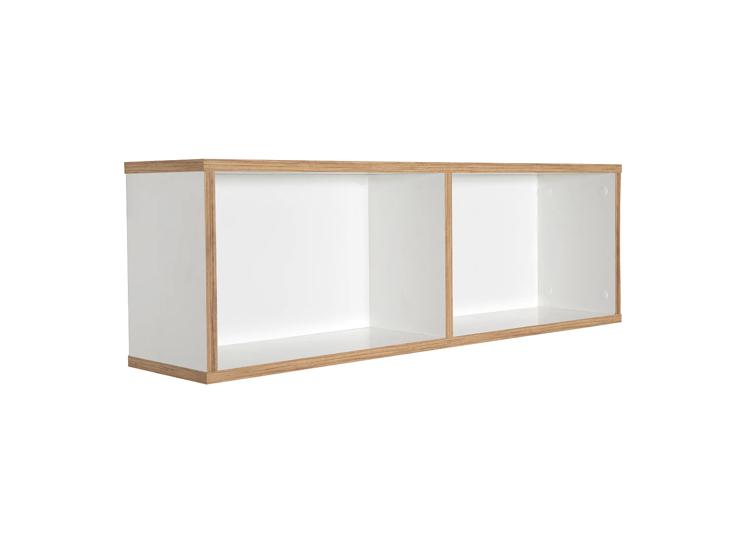 Estantería de Pared Roba Finn para Habitación de Bebé y Niños - Blanco/Roble Dorado - Estilo Escandinavo