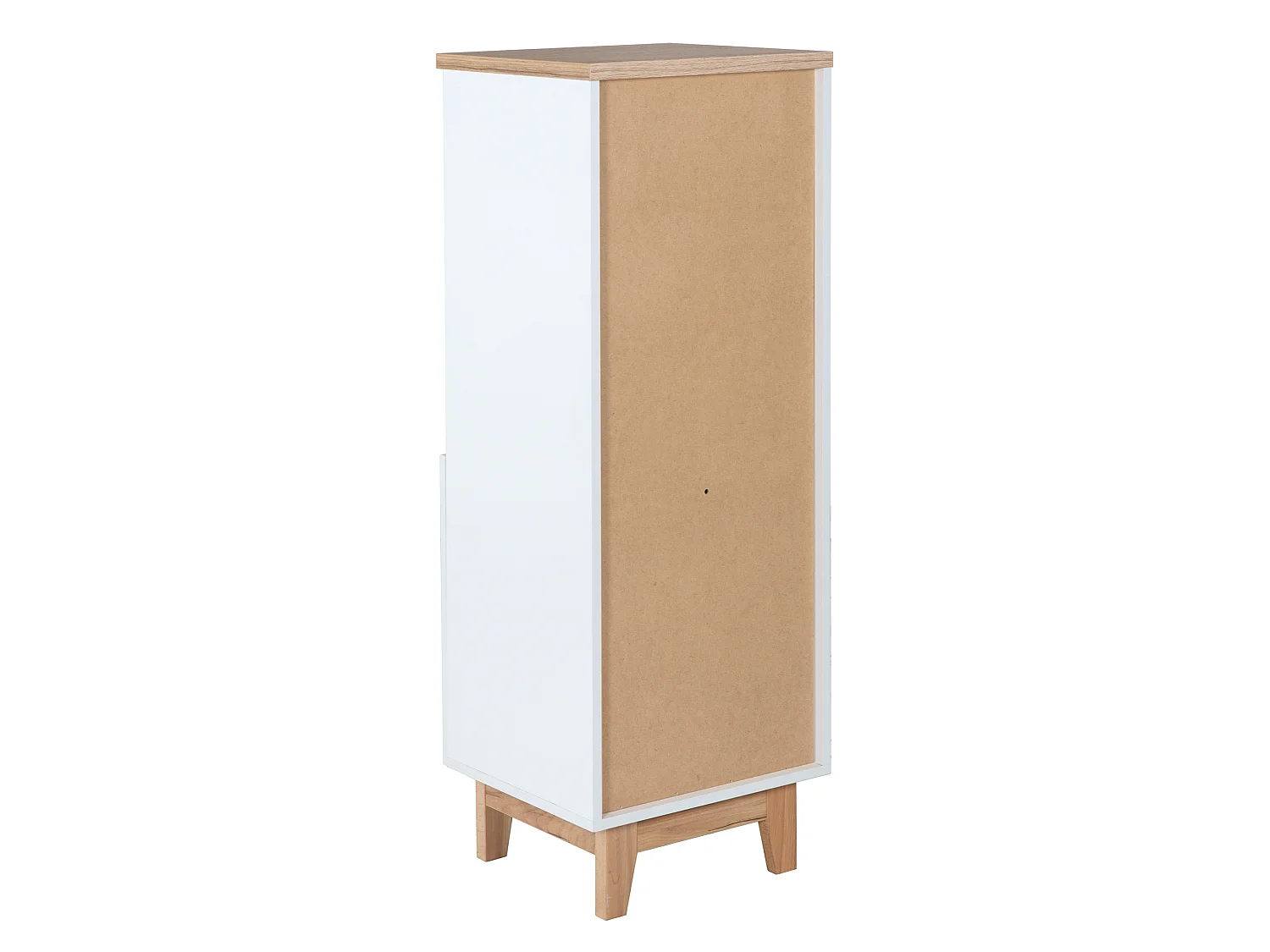 Roba Standregal 'Finn' avec Porte à Fermeture Douce et Design Flottant - Finition Chêne Doré