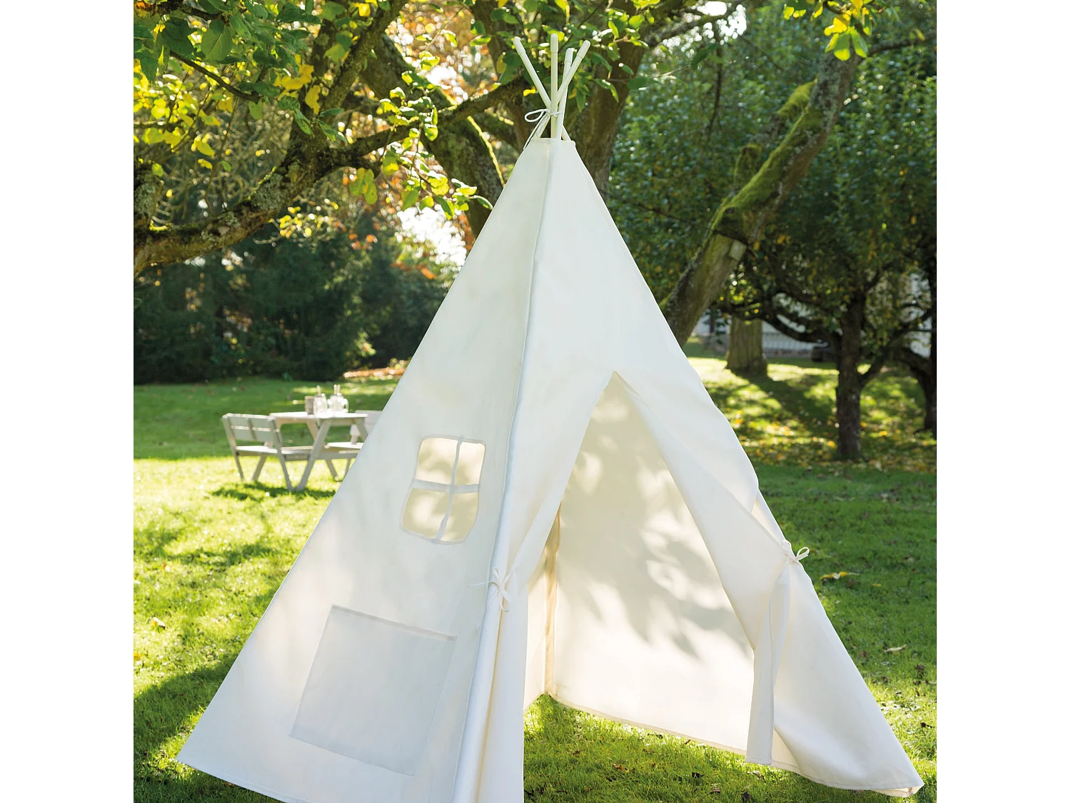 Kinderspielhaus Indianerzelt Tipi