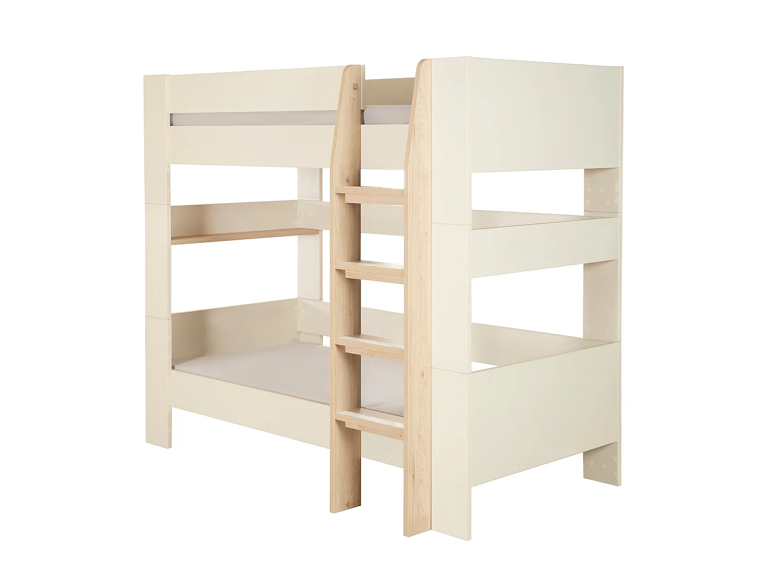 Ensemble de lits superposés Flexi Grow "Double" en cachemire pour frères et sœurs ou petites chambres