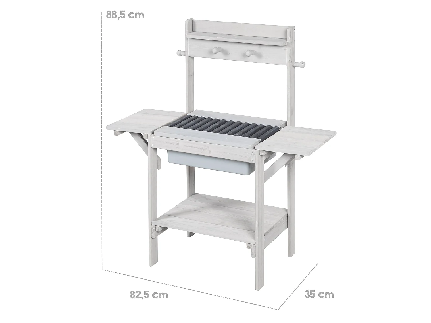 Matschküche BBQ mit Spielwanne