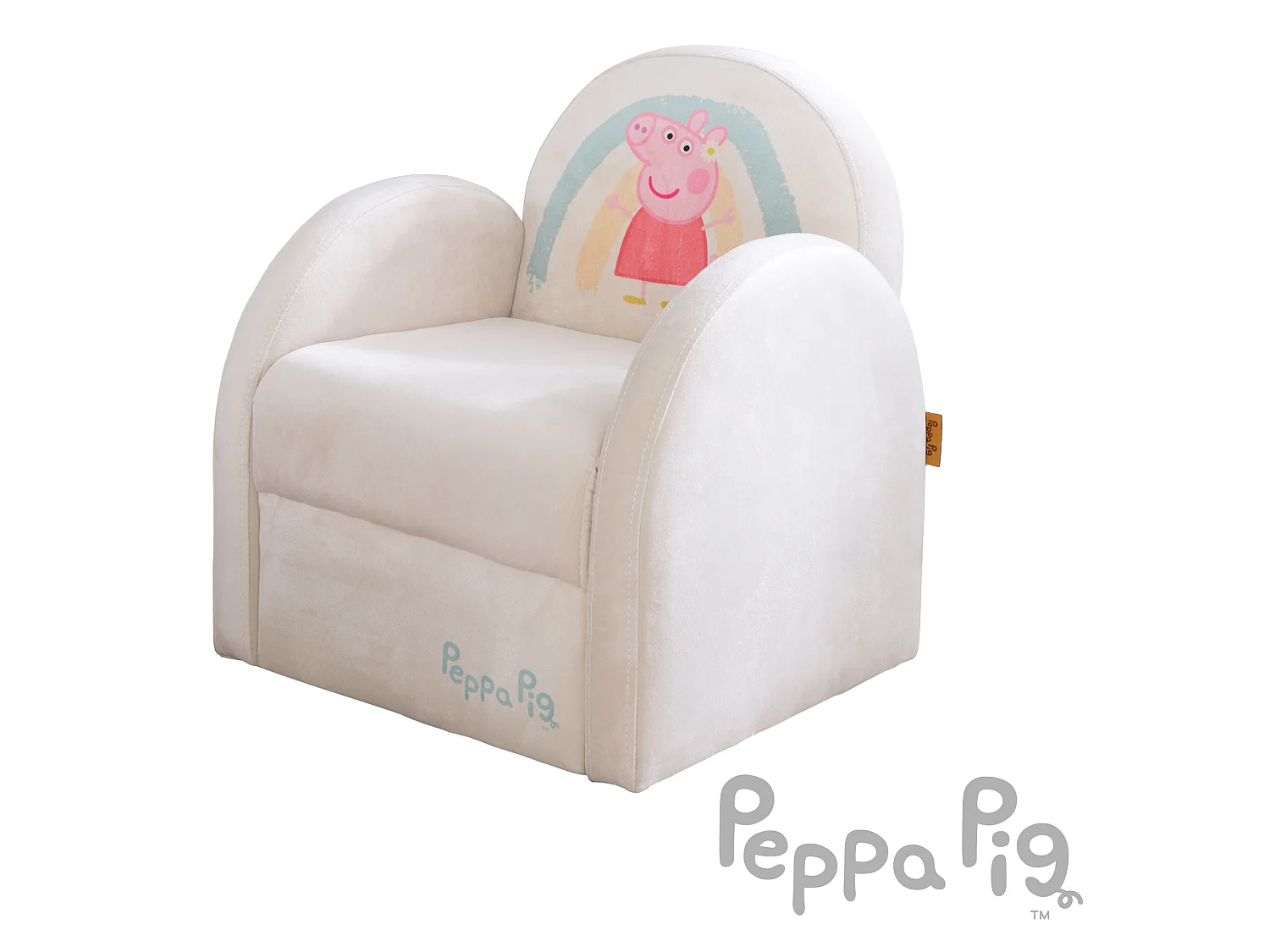Chaise enfant Roba Peppa Pig Beige 50x44x45 cm