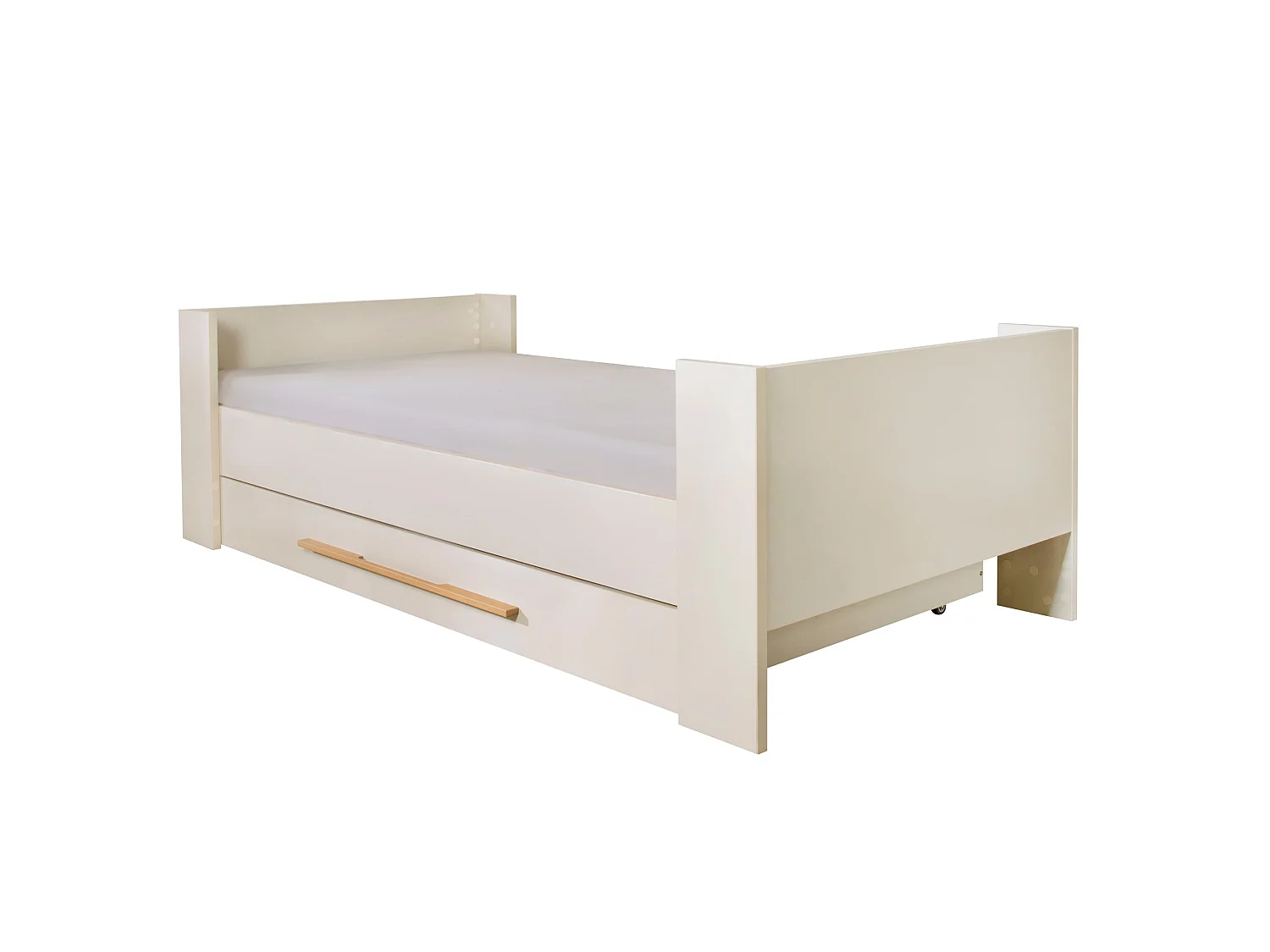 Lit enfant Flexi Grow "Kids" 90x200 cm avec rangement - Cashmere