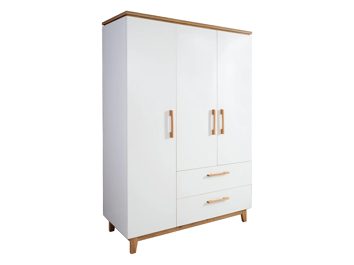 Armoire Enfant à 3 Portes Roba Finn avec Technologie de Fermeture Douce