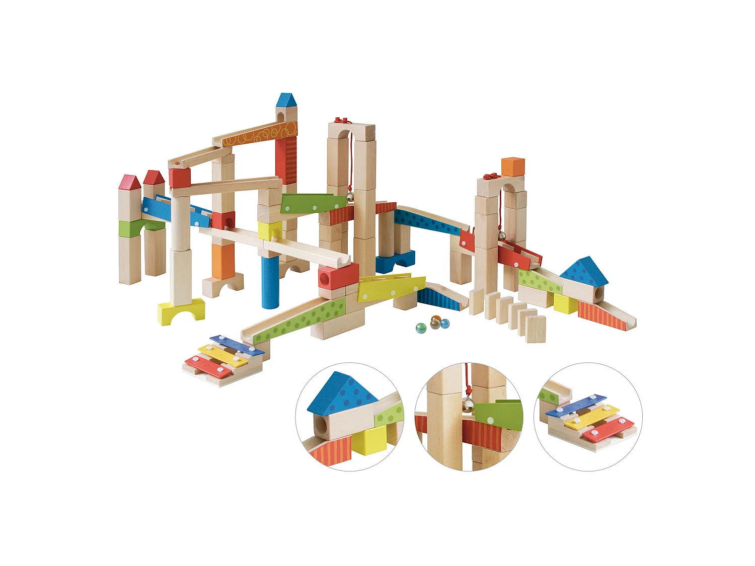 Kugelbahn 100-teilig