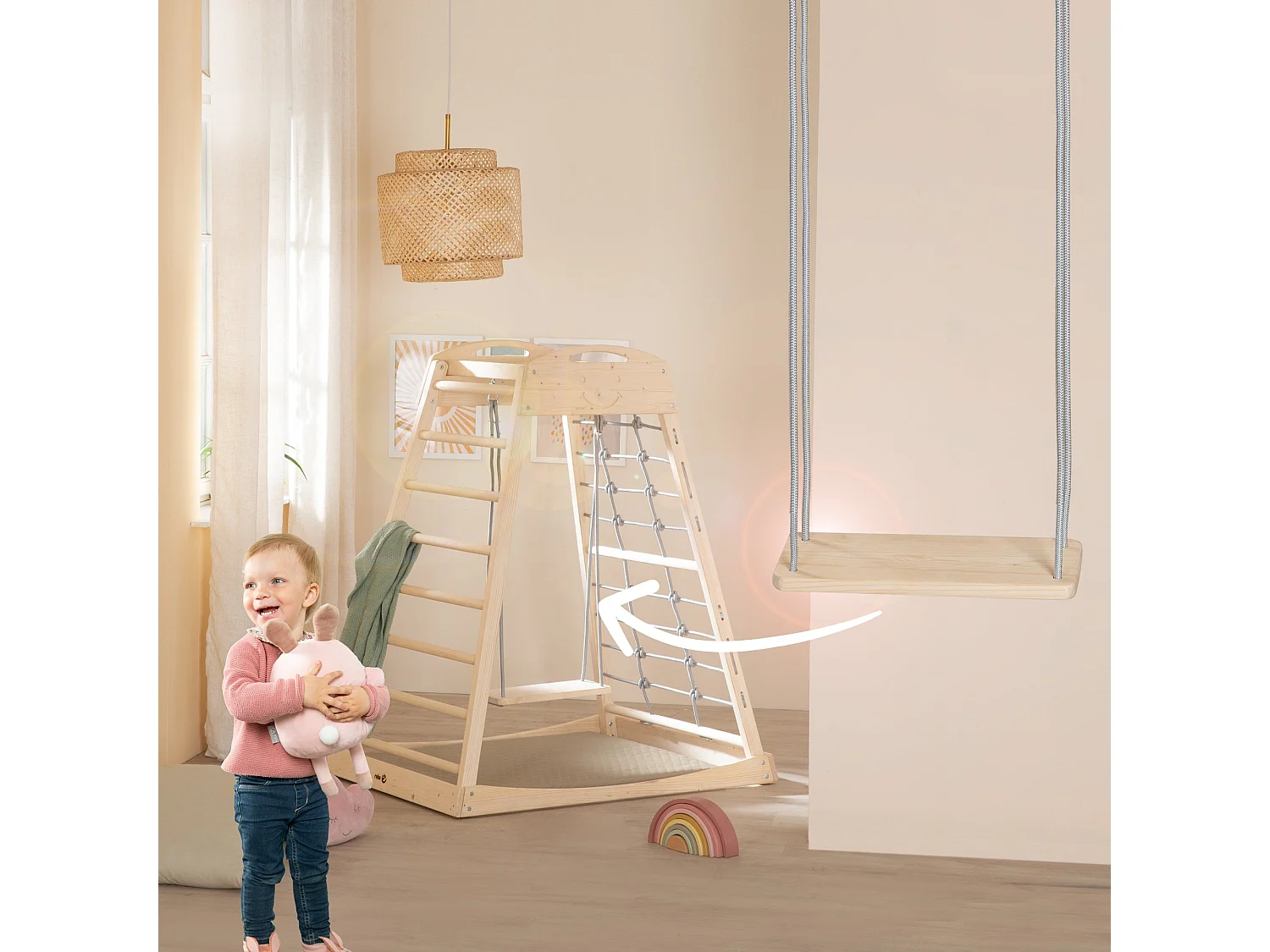 Indoor Spielturm Montessori