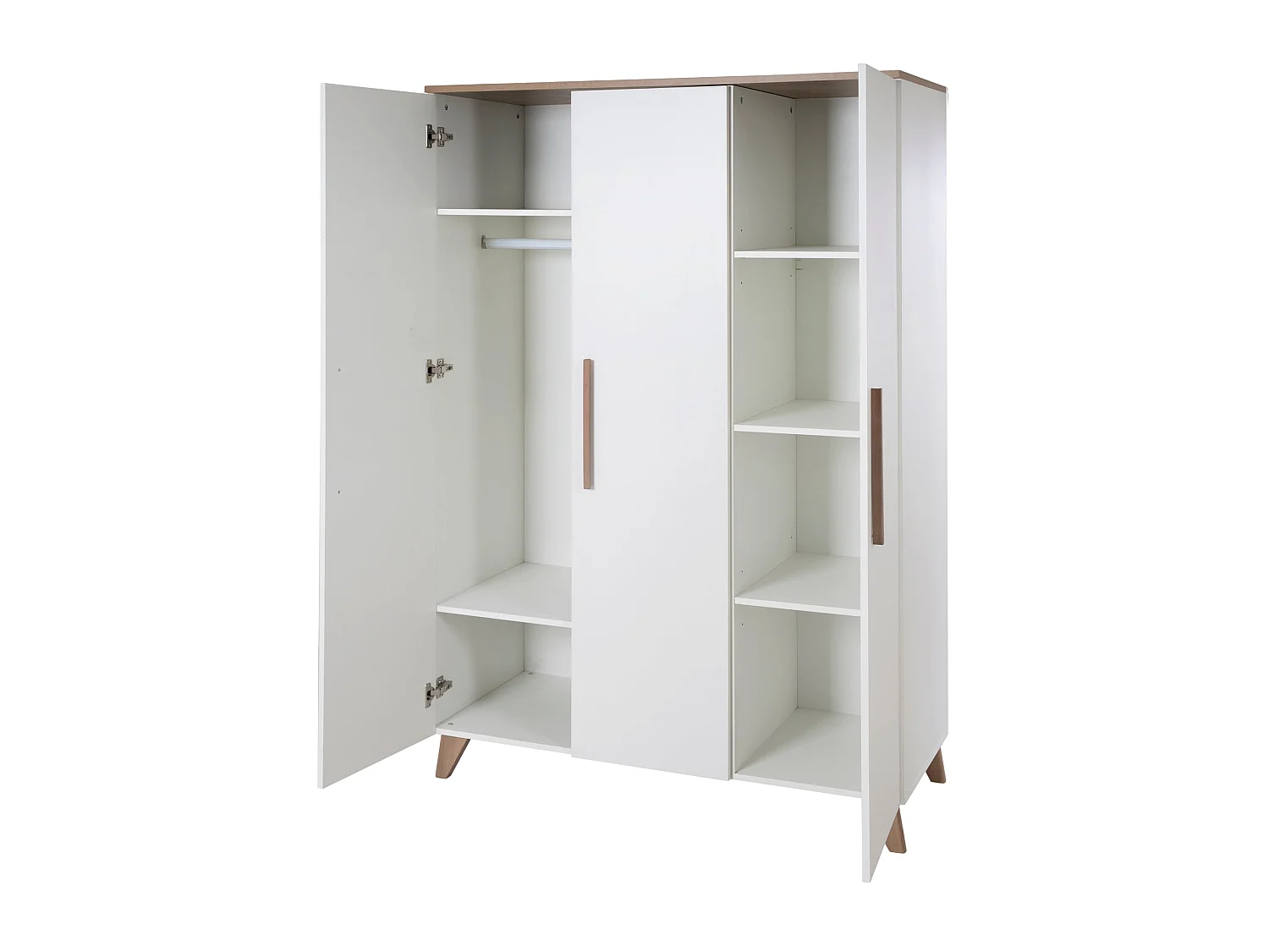 Kinderkleiderschrank Ole 3-türig