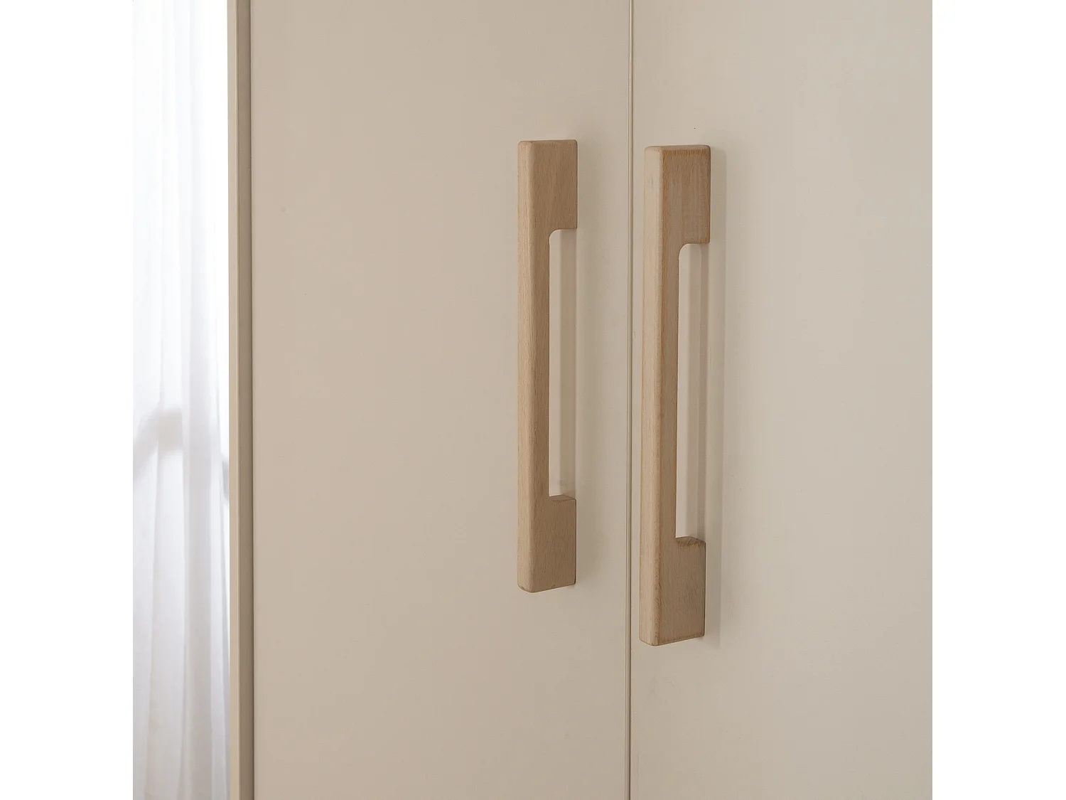 Armario para bebé de 3 puertas Jil Virginia Chestnut & Cashmere