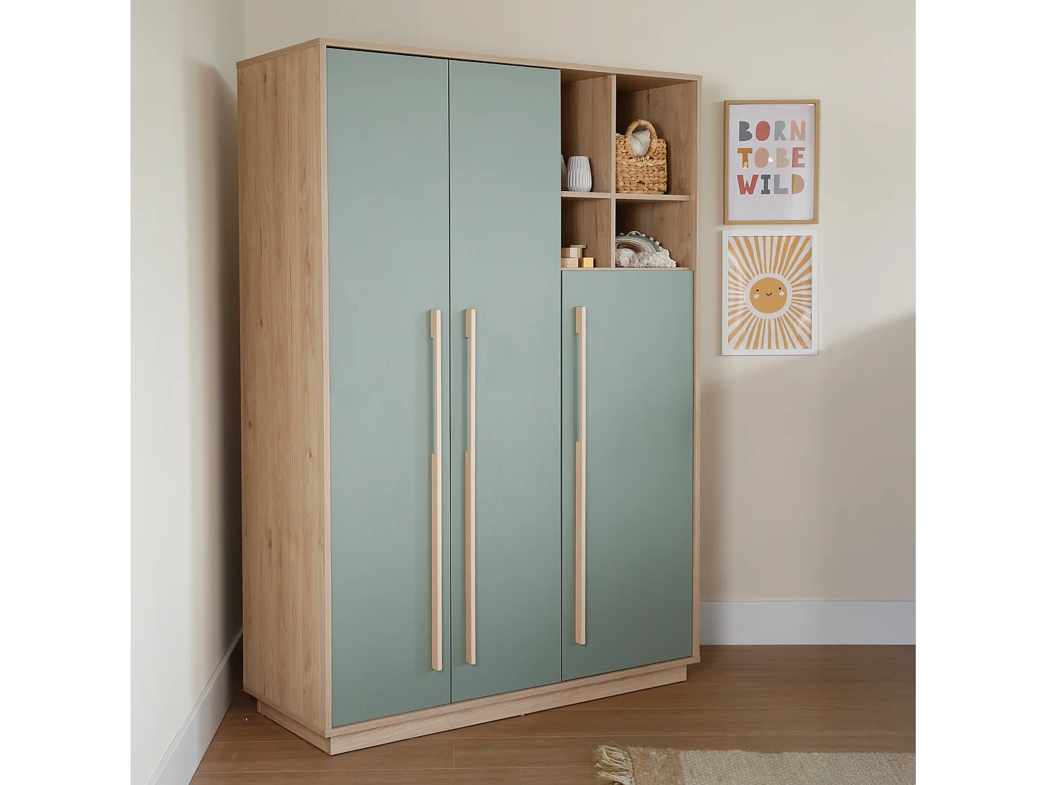 Kinderkleiderschrank Selva