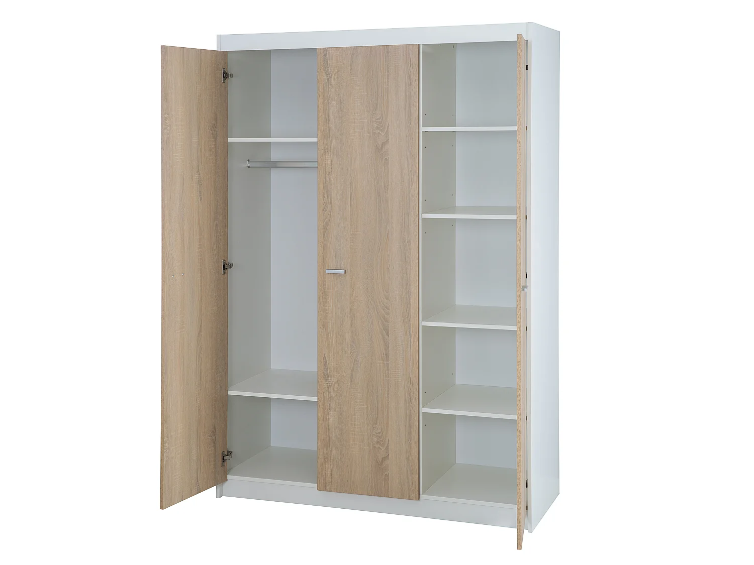 Roba Gabriella Armadio per Bambini a 3 Ante con Tecnologia Soft-Close e Finitura in Rovere Sonoma