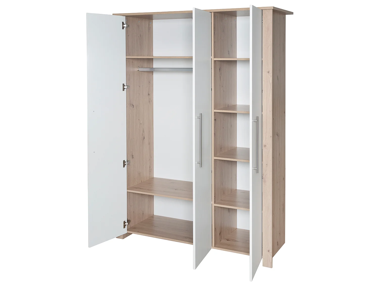 Kinderkleiderschrank Malo 3-türig