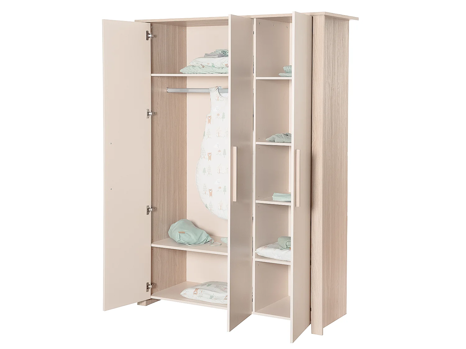 Kleiderschrank Momo Beige