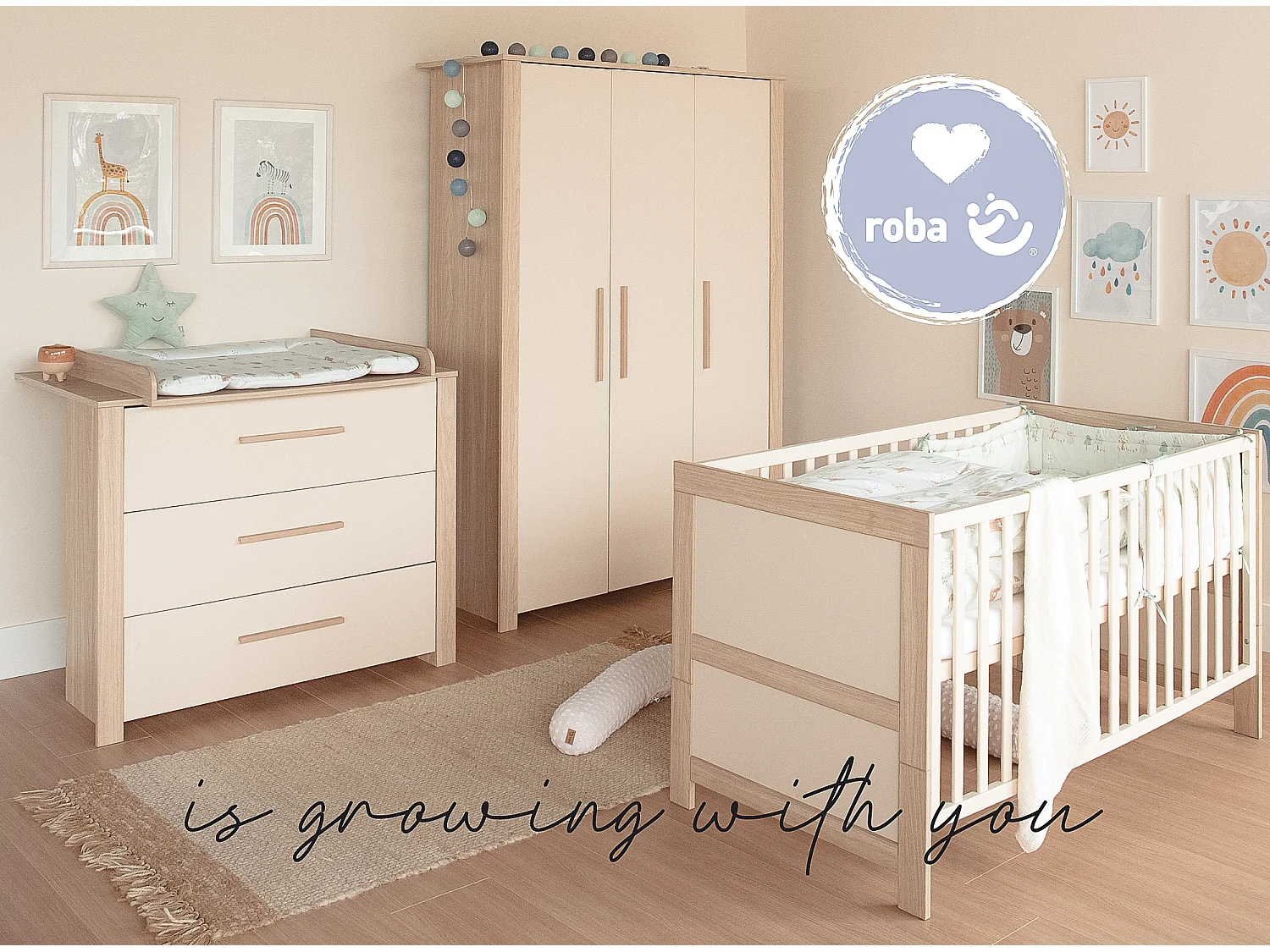Kleiderschrank Momo Beige