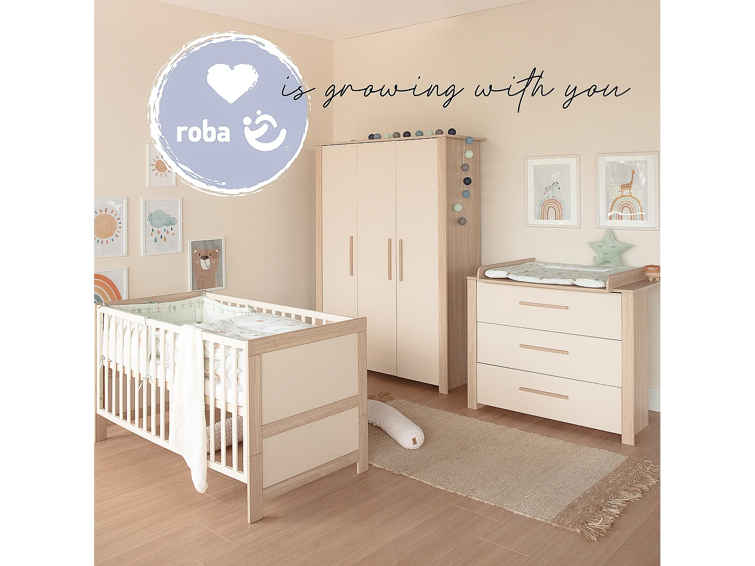 Kleiderschrank Momo Beige