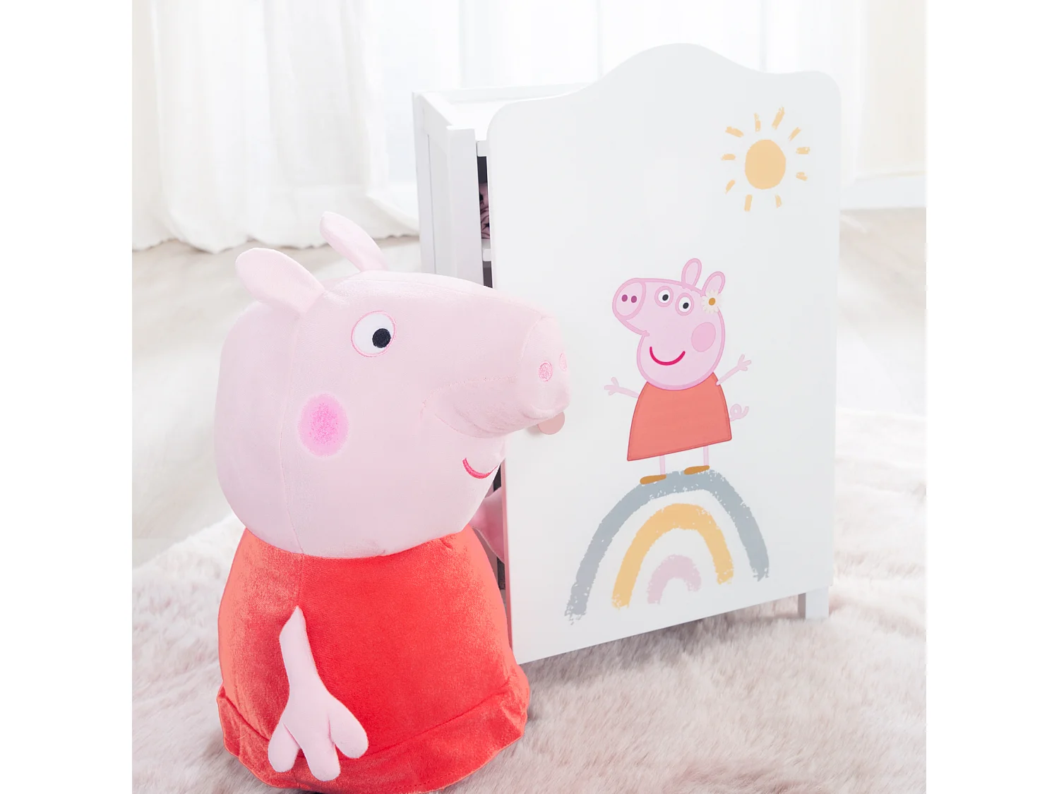 PUPPENKLEIDERSCHRANK Peppa Pig