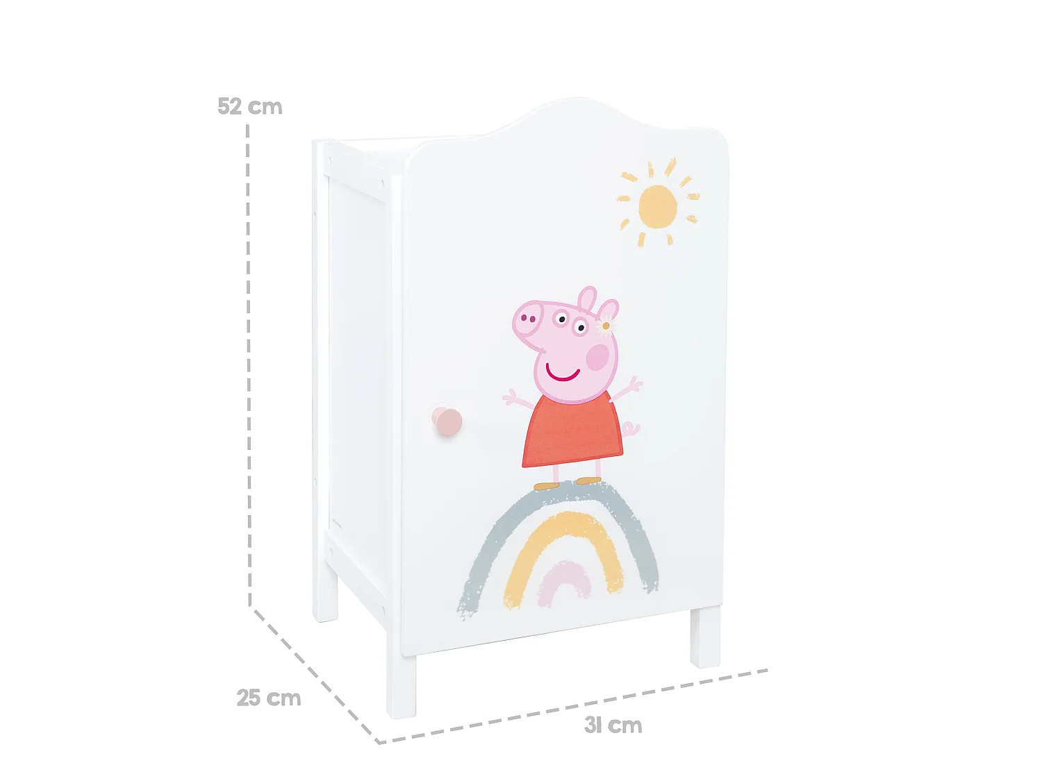 PUPPENKLEIDERSCHRANK Peppa Pig