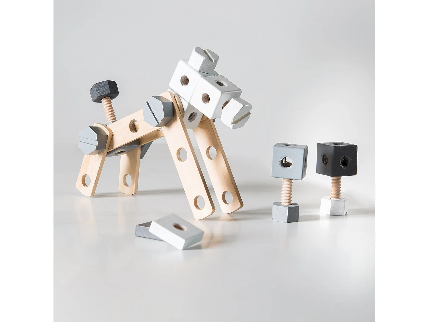Rollenspielzeug Holzbaukasten
