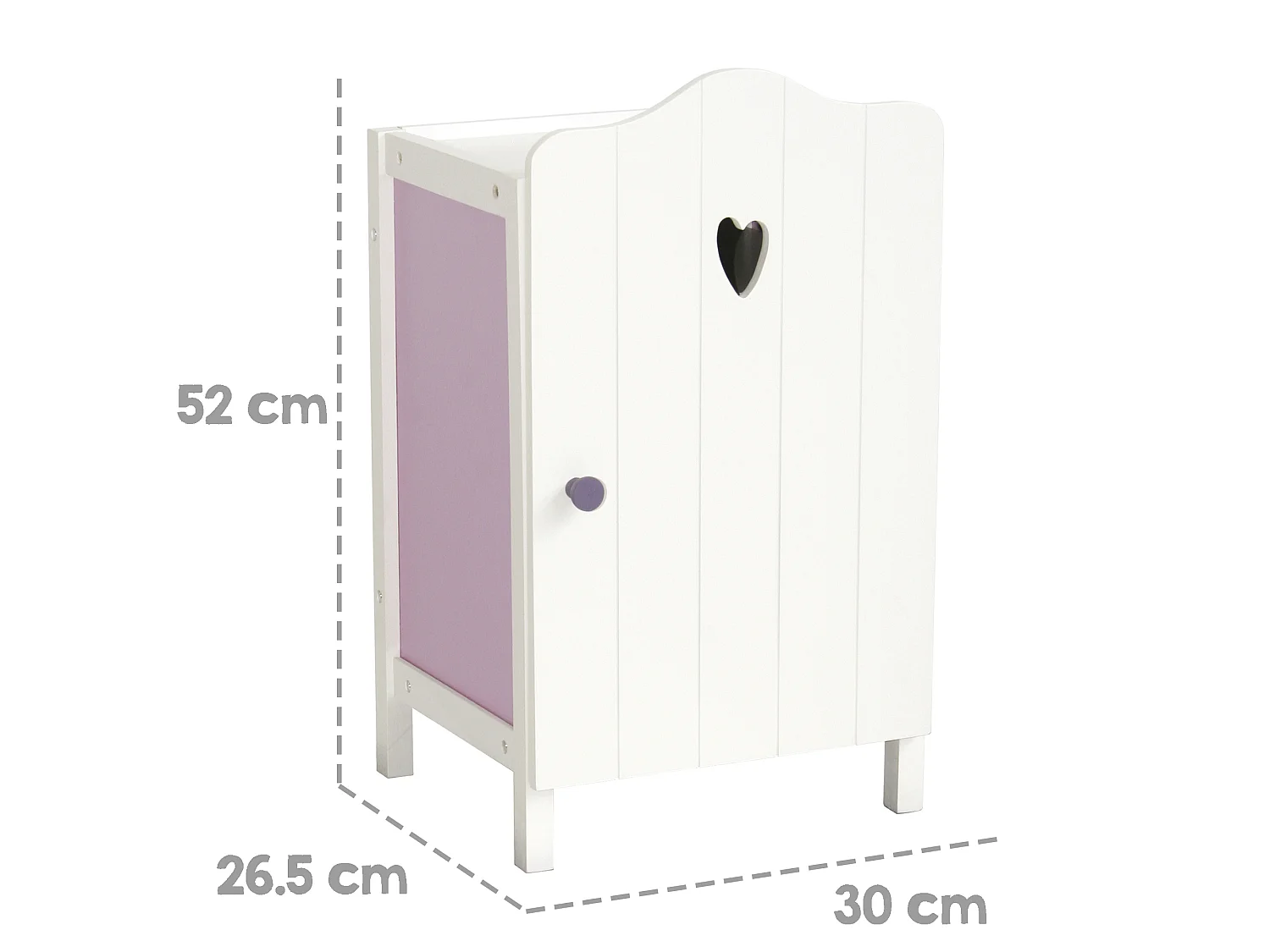 PUPPENKLEIDERSCHRANK Fienchen