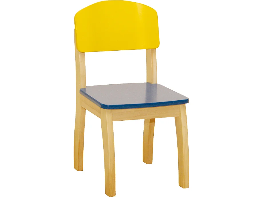 Kleurrijke Kinderstoel met Modern Ontwerp en 31.5cm Zithoogte