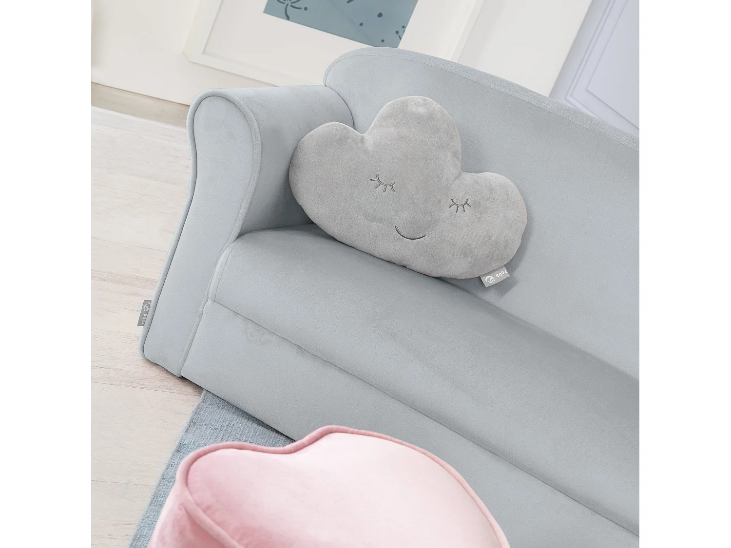 Kindersofa mit Armlehnen