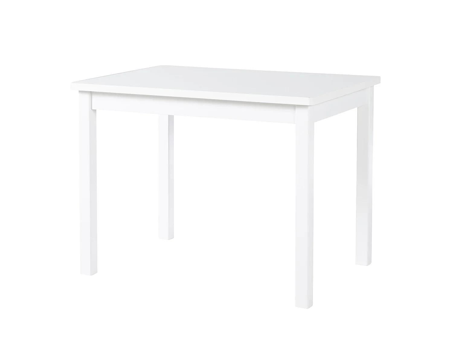 Table Enfant Roba Blanche - Bois Massif et MDF, Hauteur 50cm, Âges 2-10