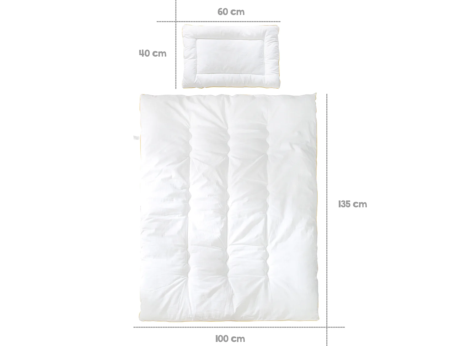 Babysteppbett-Set 2-teilig