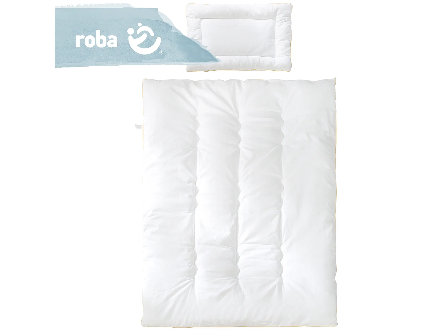Babysteppbett-Set 2-teilig