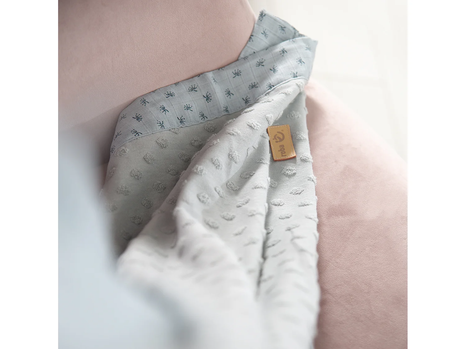 Coperta per Bambini Lil Planet in Cotone Biologico Turchese - Morbida, Assorbente e Ecologica