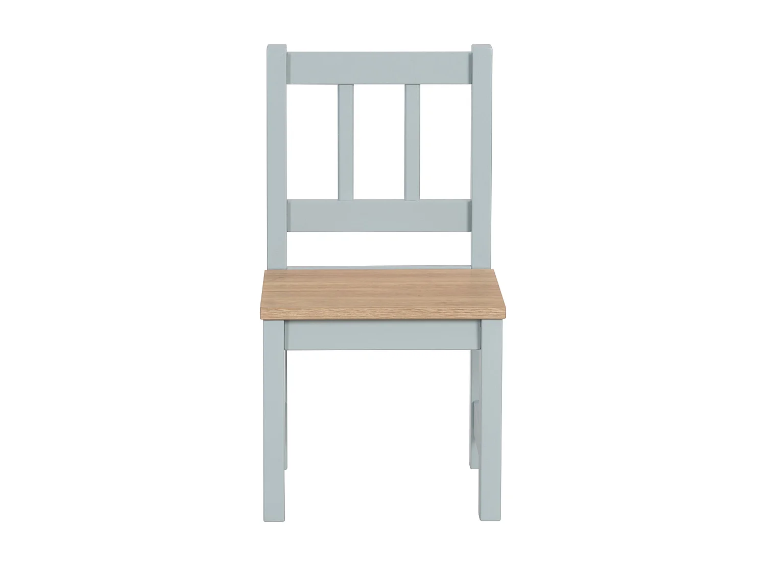 Juego de mesa y sillas infantiles Roba de 3 piezas 'Woody' - MDF color taupe, Ideal para niños a partir de 18 meses