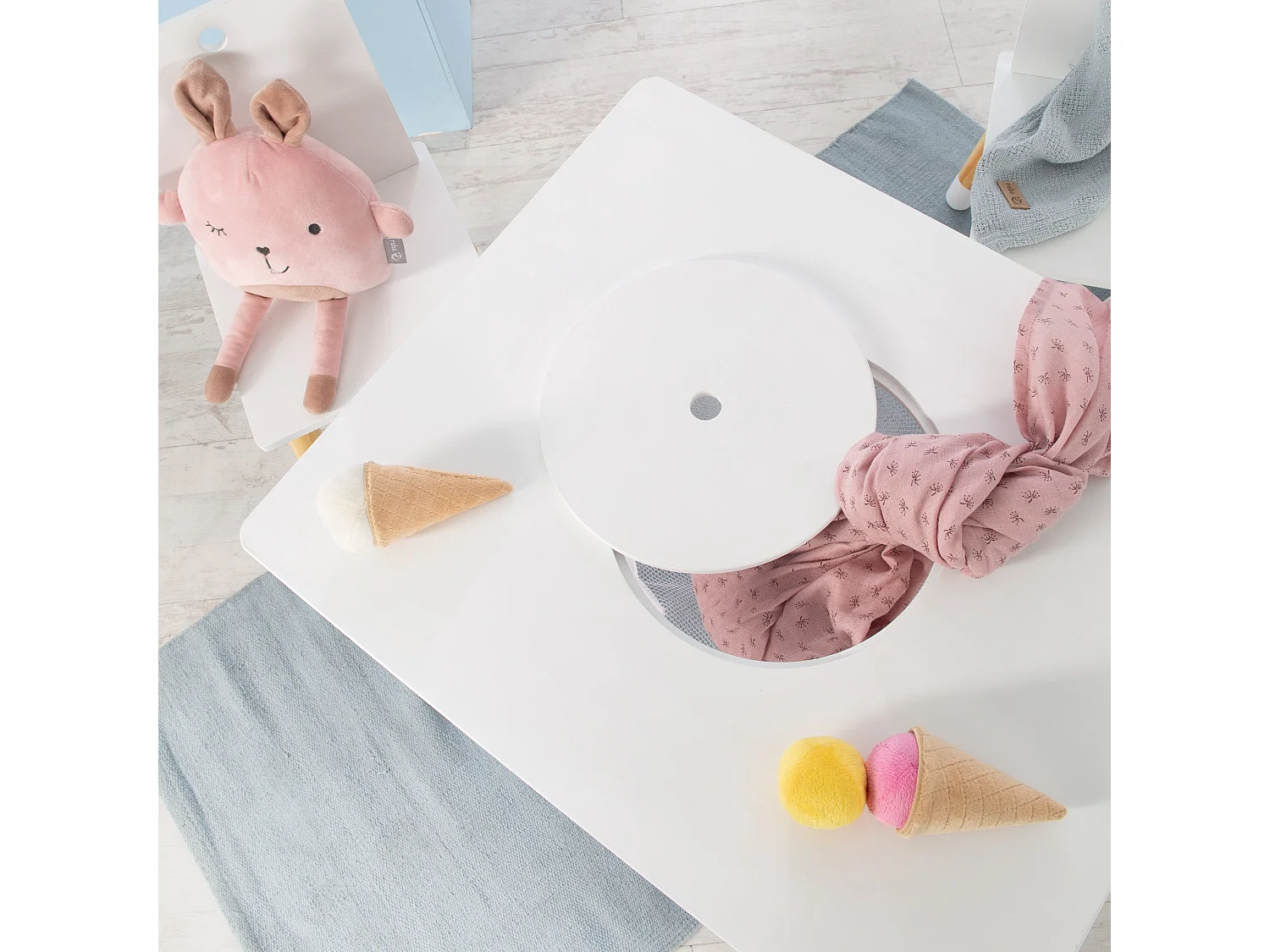 Ensemble de sièges pour enfants Roba 3 pièces avec filet de rangement, Idéal pour les 1,5-10 ans