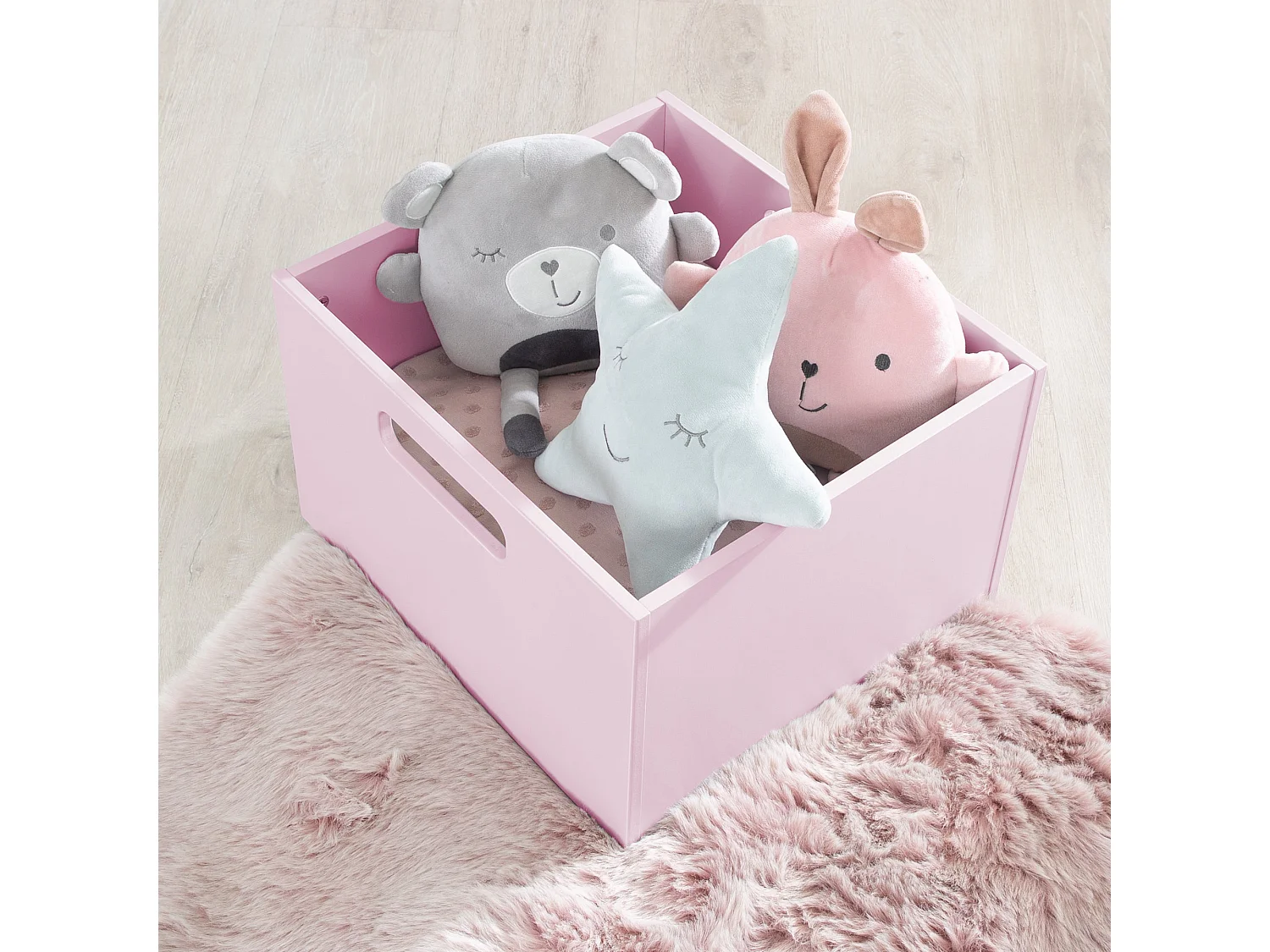 Boîte de Rangement pour Jouets Roba en Divers Coloris - Idéale pour l'Organisation de la Chambre d'Enfant