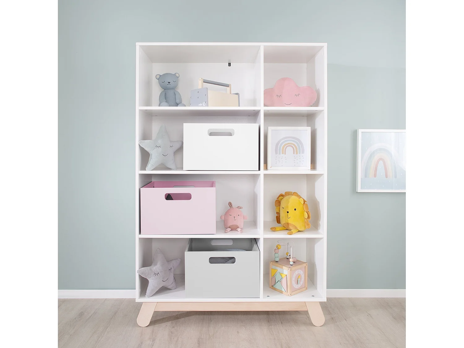 Boîte de Rangement pour Jouets Roba en Divers Coloris - Idéale pour l'Organisation de la Chambre d'Enfant