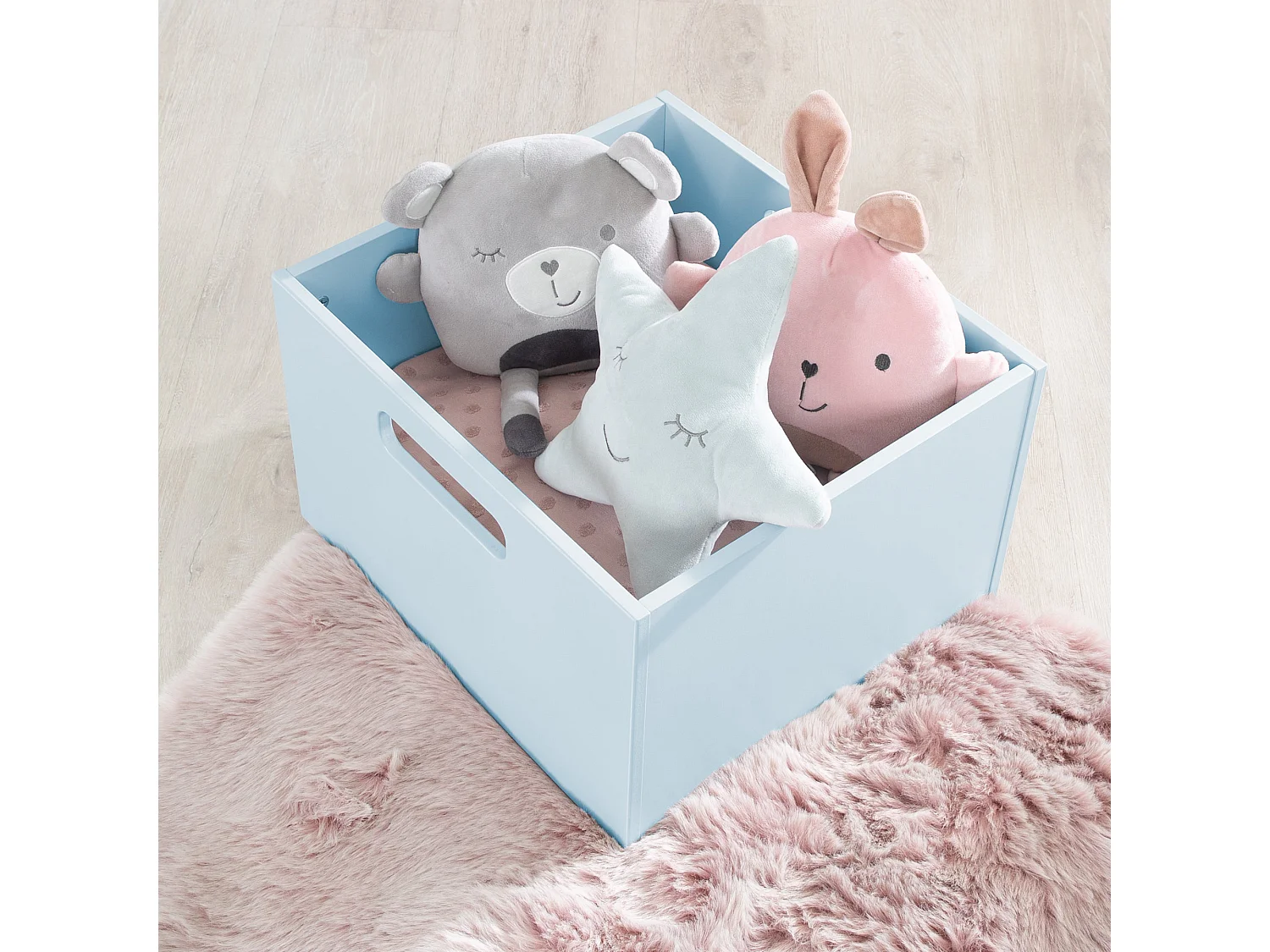 Boîte de Rangement pour Jouets Roba en Divers Coloris - Idéale pour l'Organisation de la Chambre d'Enfant