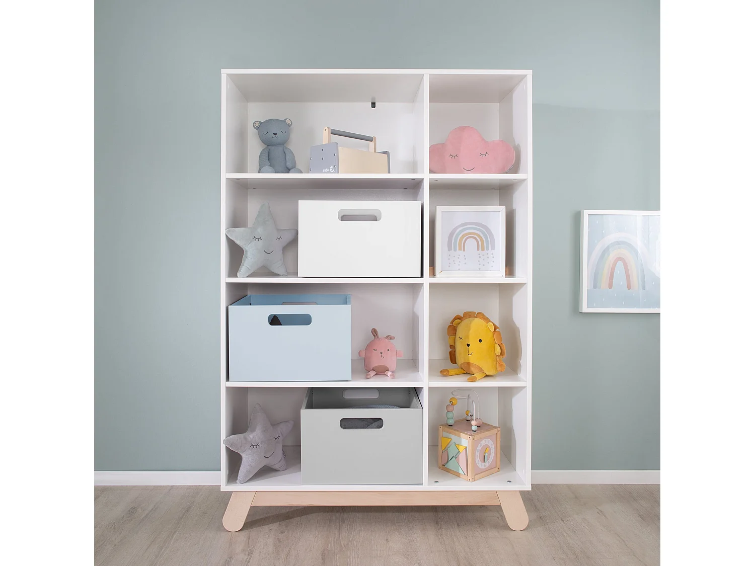 Boîte de Rangement pour Jouets Roba en Divers Coloris - Idéale pour l'Organisation de la Chambre d'Enfant