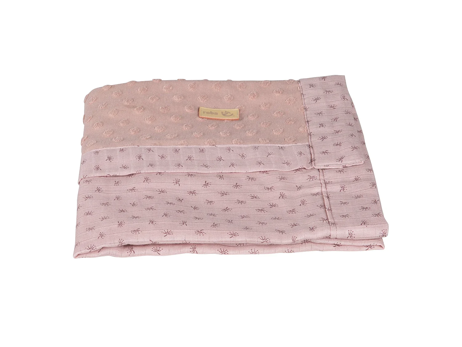 Coperta per Bambini Lil Planet in Cotone Biologico Rosa - Morbida, Assorbente e Ecologica