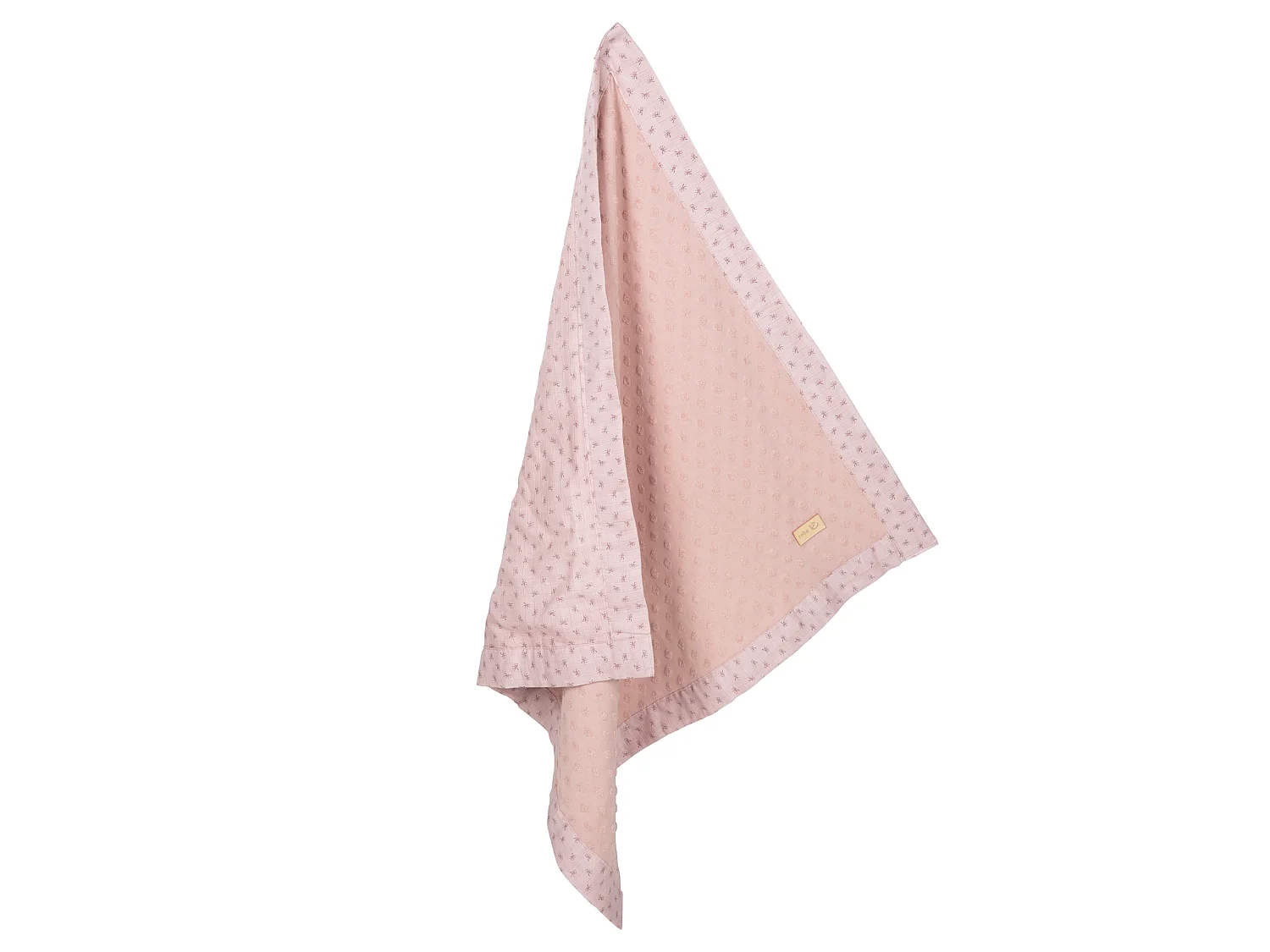 Coperta per Bambini Lil Planet in Cotone Biologico Rosa - Morbida, Assorbente e Ecologica