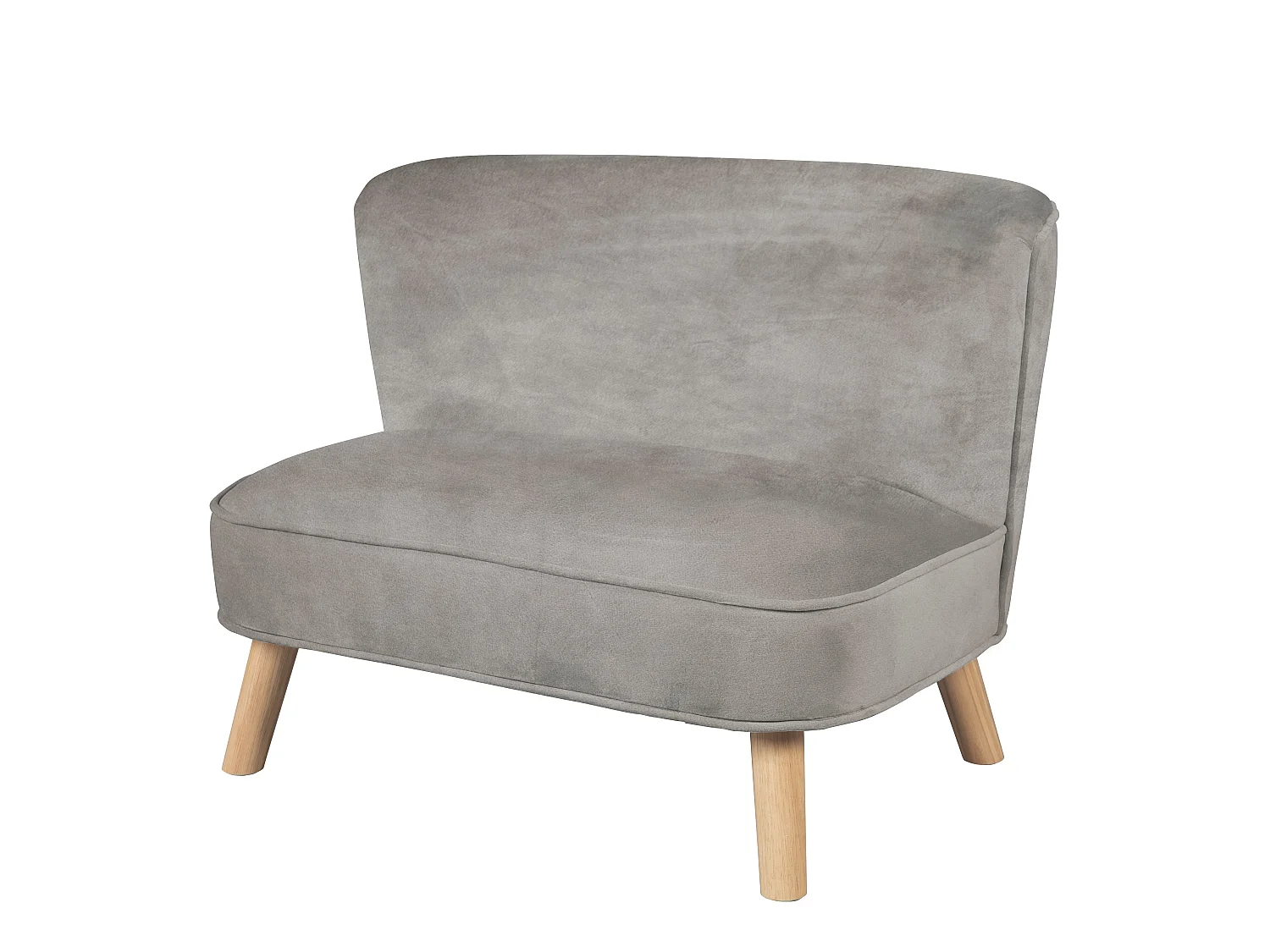 Kindersofa mit Holzfüßen