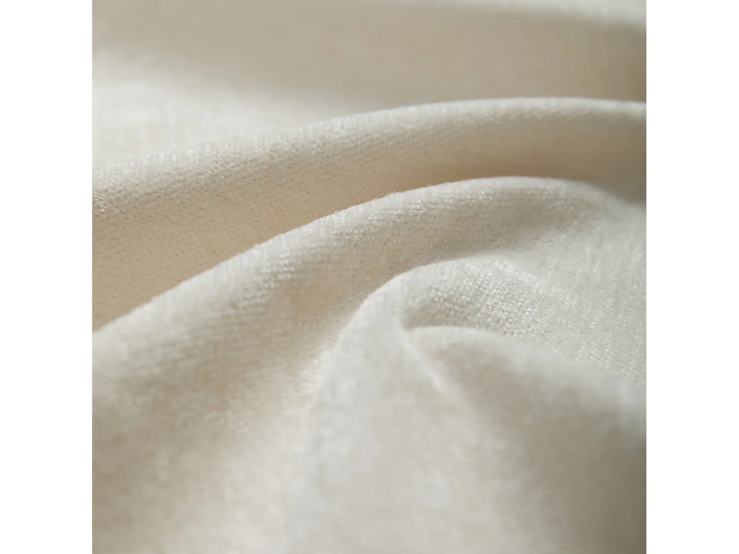 Canapé d'angle convertible, chargeur USB, rangement et 2 coussins, en Tissu Chenille, beige