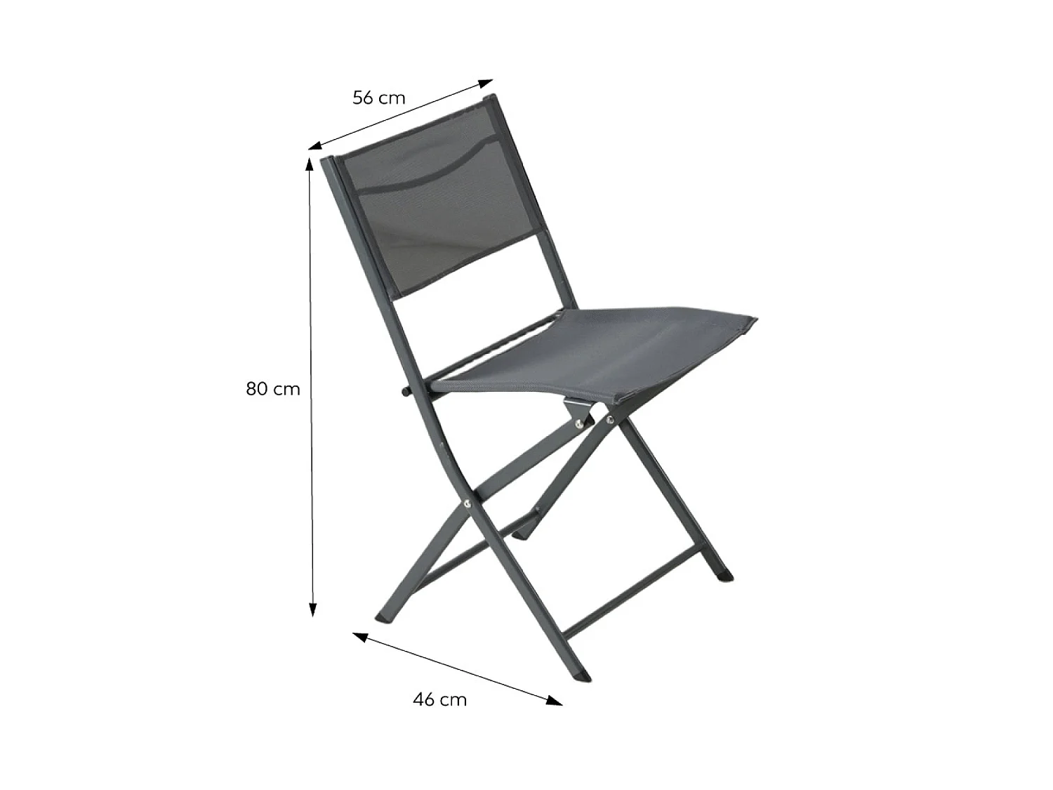 Moderne 10-persoons tuinset met aluminium tafel en inklapbare stoelen