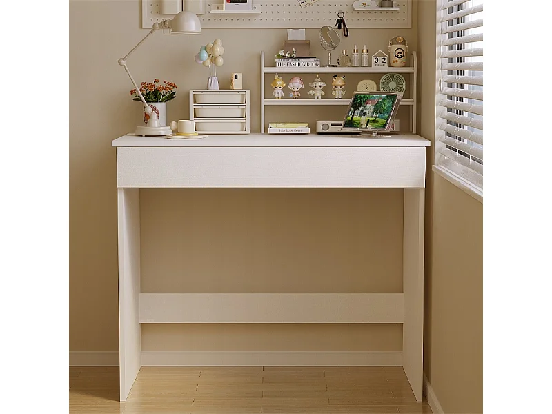 Secretária para computador juvenil, mesa moderna com 5 gavetas, estilo loft, 120 cm