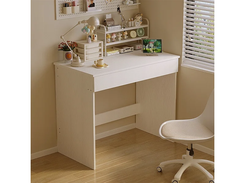 Secretária para computador juvenil, mesa moderna com 5 gavetas, estilo loft, 120 cm