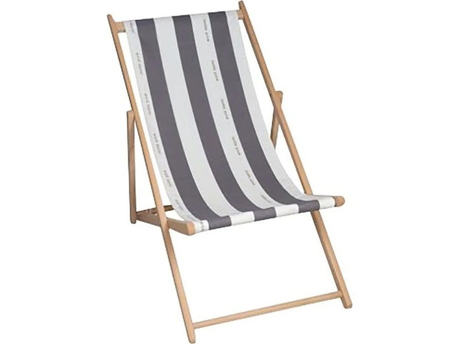 Chilienne Cancale - Gris - Pliable et sans entretien - Toile fixe - Multipositions