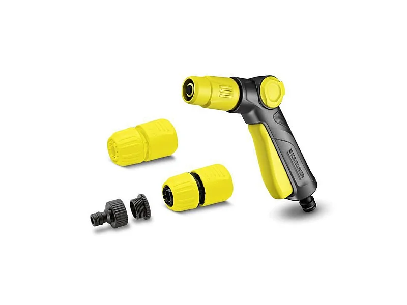 KARCHER Set pistolet et 2 raccords plastique - 2 formes de jets