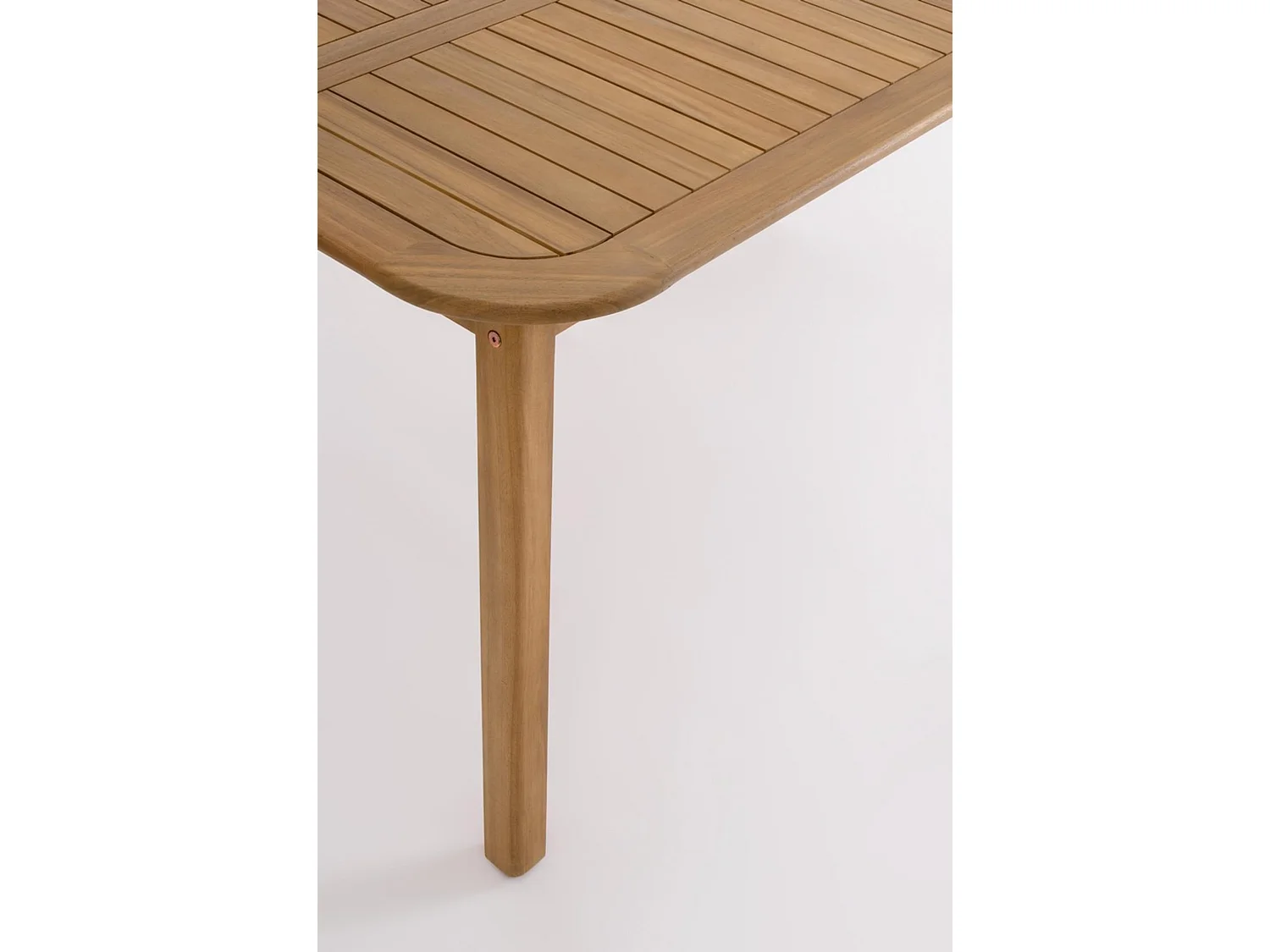 Table à rallonges en bois d'acacia de qualité - MONSARAZ