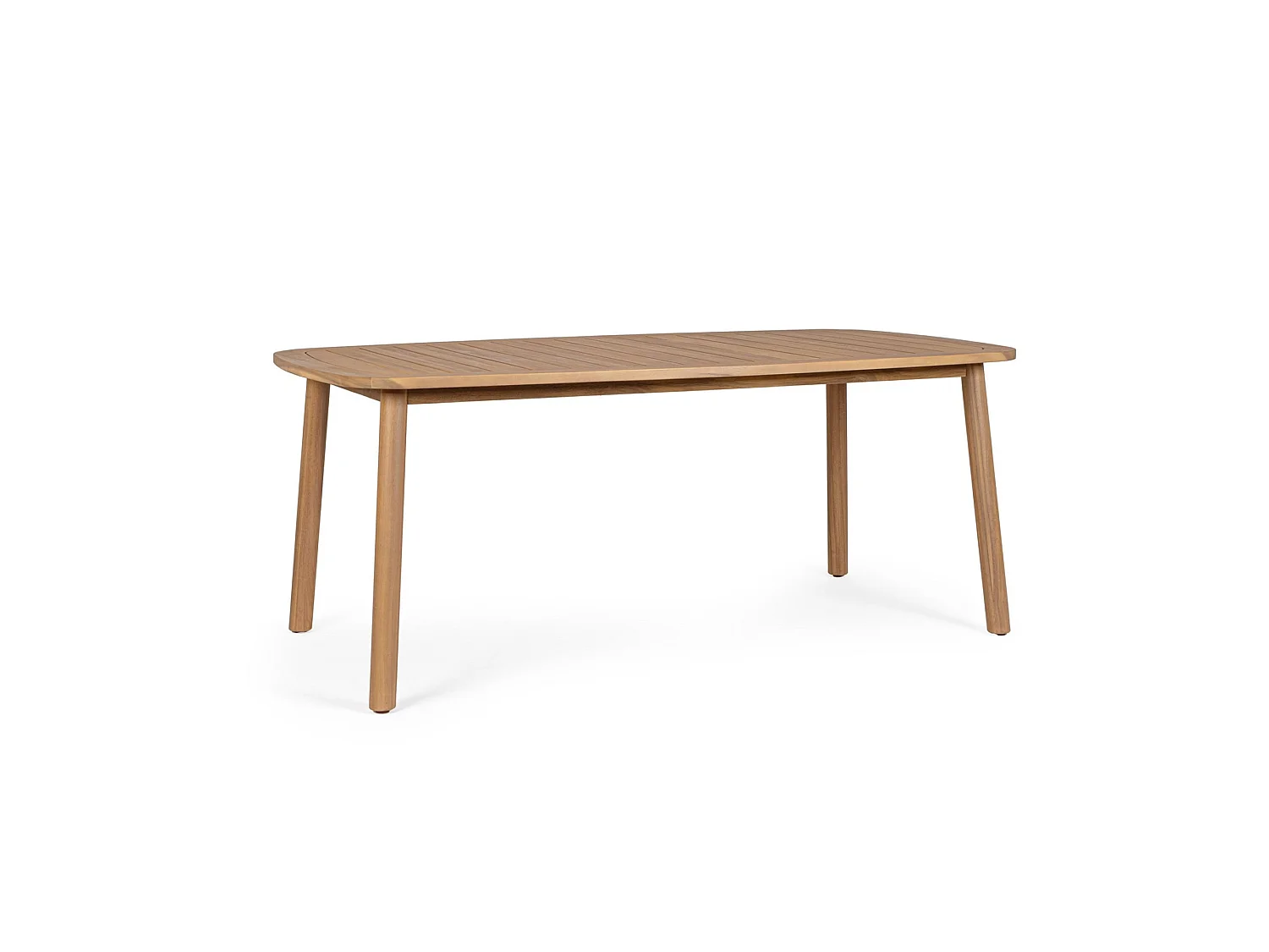 Table de salle à manger fixe en bois d'acacia - GIRONA